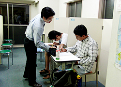 日本個別指導の成績アップする授業を体験